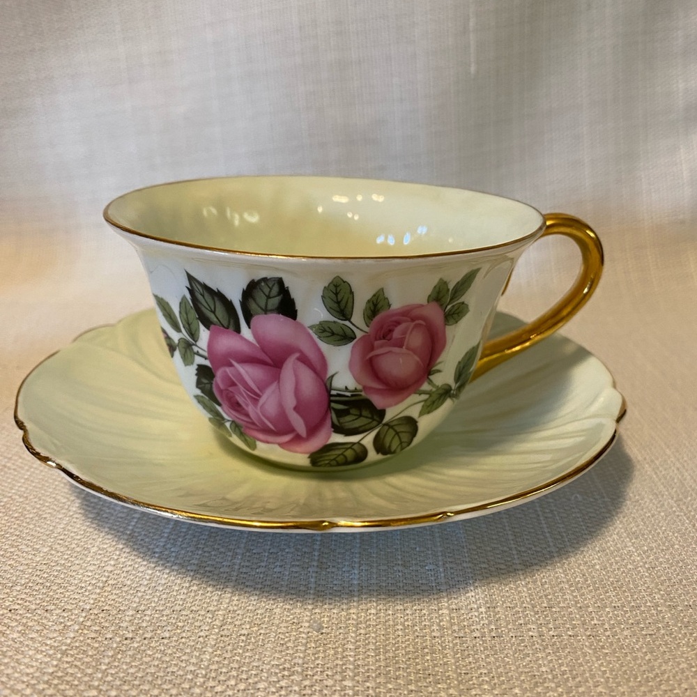 Rare Vintage Shelley Fine Bone China Tea Cup & Saucer